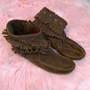Minnetonka ankle booties